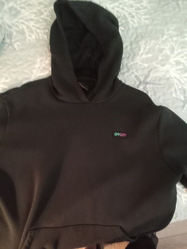 Oakley Black Hooded Sweatshirt