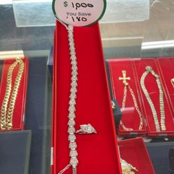 10k Bracelet And Ring Bundle 