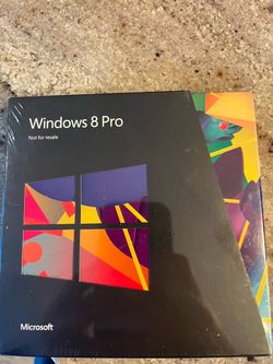Microsoft Windows 8 Pro Box sealed