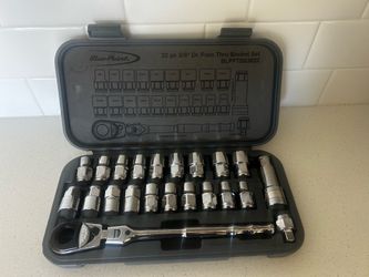 Blue-Point 22-Piece 3/8” Drive Pass-Thru Socket Set (BLPPTSS3822)