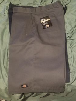 Dickies Size 40 15" Inseam Loose Twill Work Short Charcoal Grey Brand New With Tag