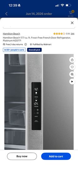 New fridge