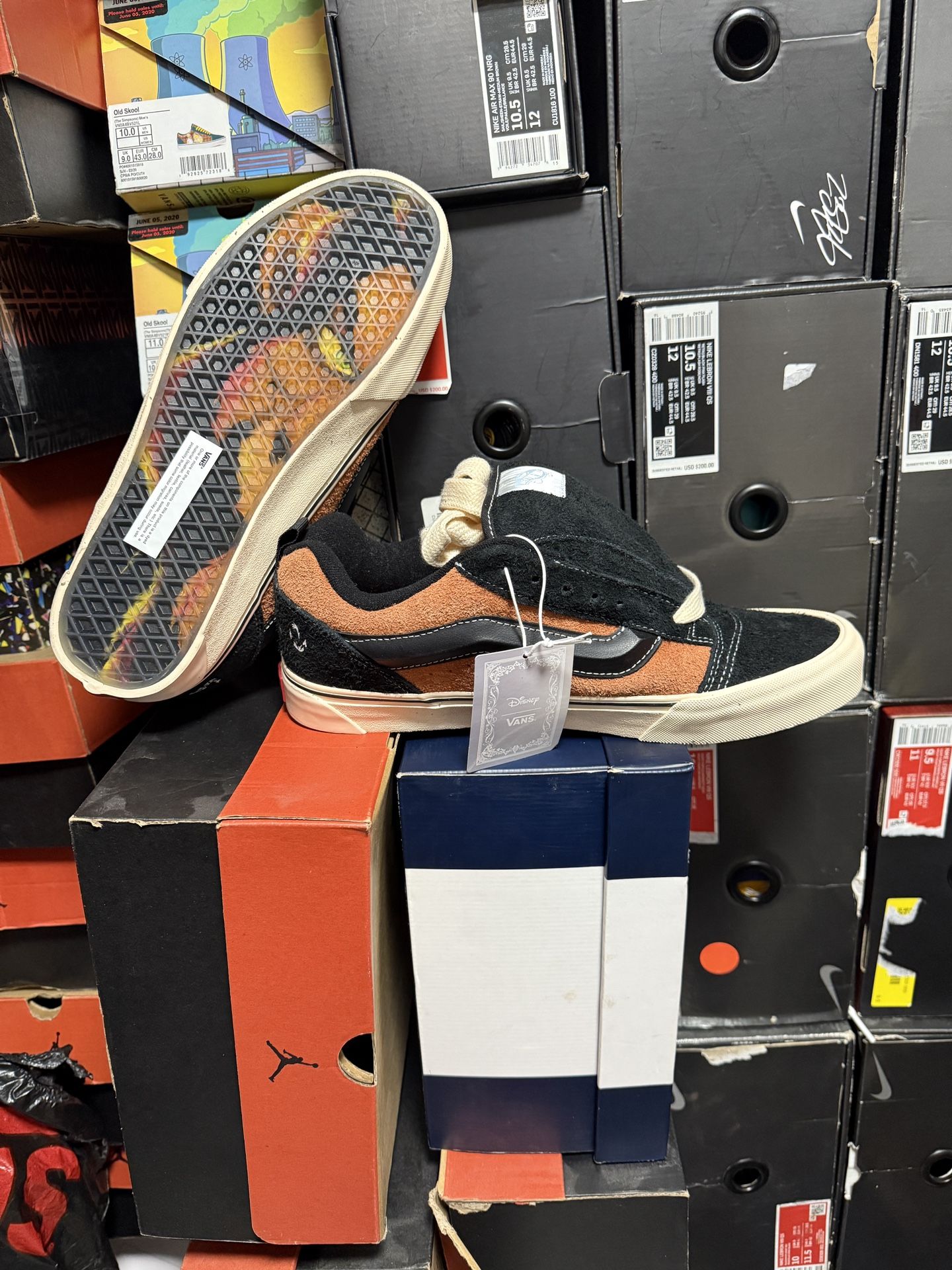 VANS Disney x Knu-Skool Scar - Size 11 or 8 Brand New Without Original Box