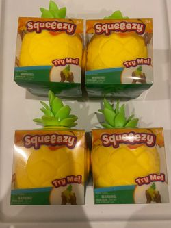 Squishy Toys Squeezy Pineapple