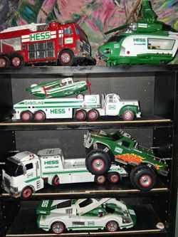 Vintage Hess Truck Lot