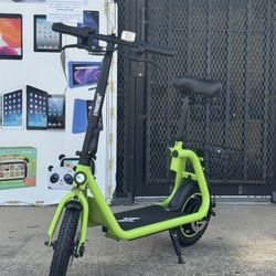 Scooter With Seat Black color