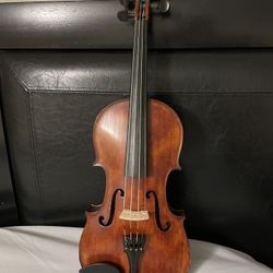 Vintage 4/4 Full Size Violin Flame Back 