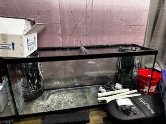 120 Gallon Fish Tank - Reef Ready Aquarium *NEEDS RESEAL*