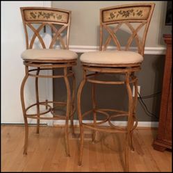 2 Hilldale Metal Counter Stools