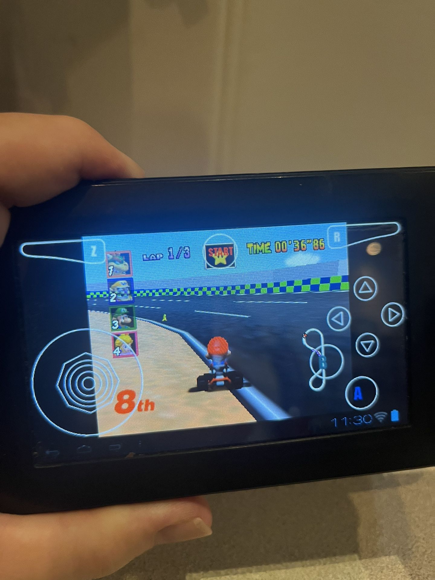 Vintage Colby KYROS MID4331 android 4.5” tablet with Mario kart emulator