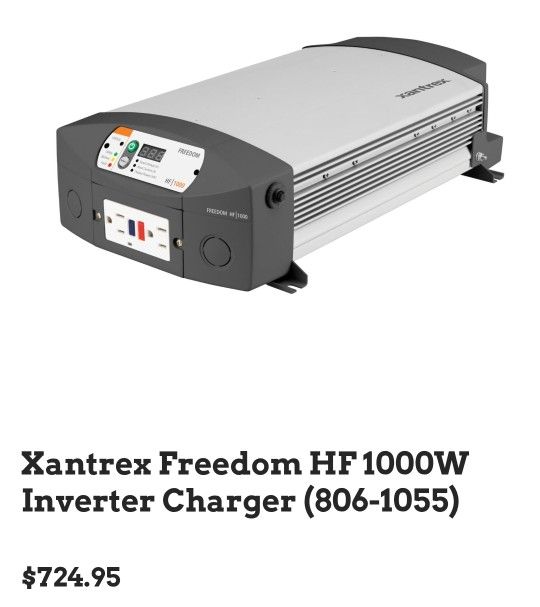 1000w Marine Grade Power Inverter/Charger.