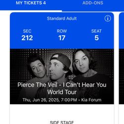 Pierce The Veil Tickets 
