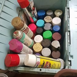 Aerosol Paint Cans! FULL! Lots of Colors!
