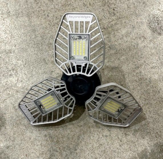 6 ultra bright beyond bright garage light 300% brighter than ordinary 60w bulb