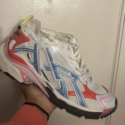 Balenciaga Runner White Red Blue Pink Size 43