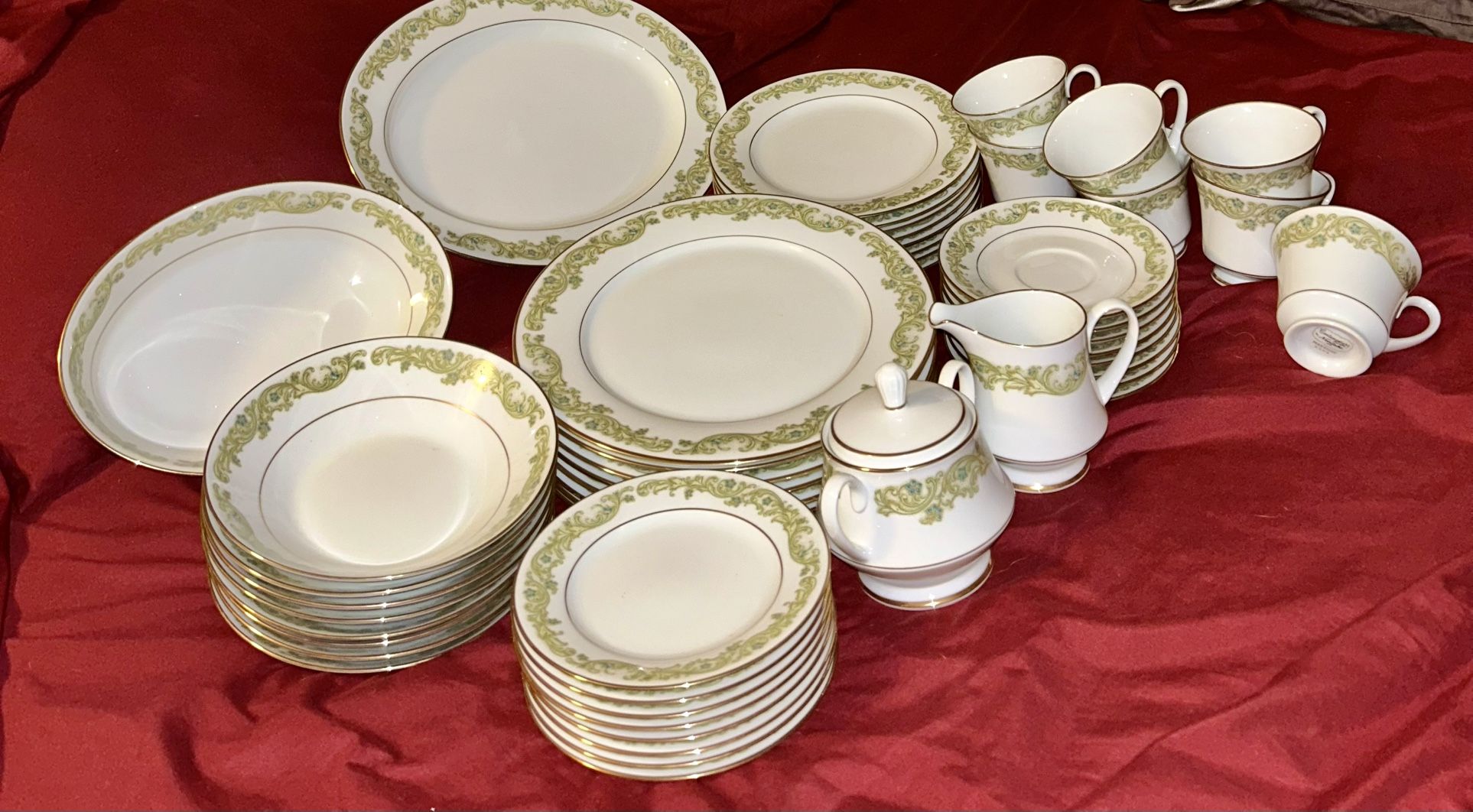 Noritake MAYTONE Set Fine China Vintage 