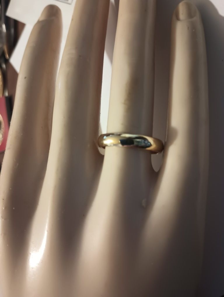 Gold Plated Stainless Steel Band