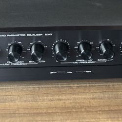 SAE TWP 3 Band Parametric Equalizer