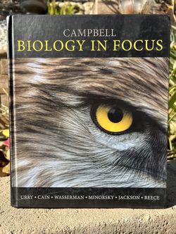 Campbell Biology In Focus Textbook Urry