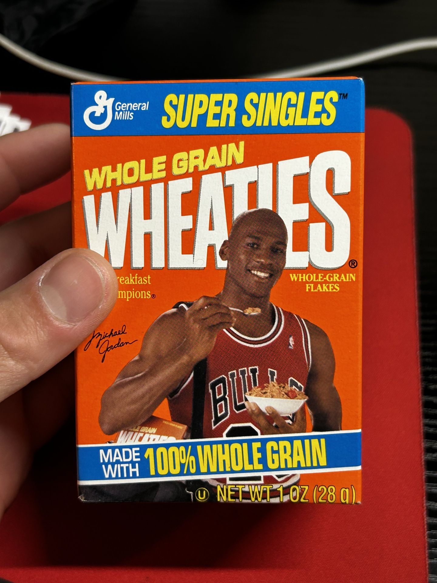 Michael Jordan Mini Wheaties Box Series 1