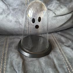 New Clear Ghost Glass Wood Halloween Decoration 