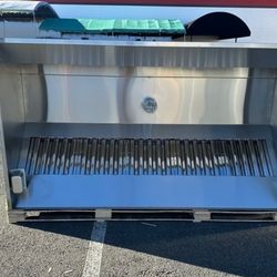 7 ft NSF Restaurant Hood And Exhaust Fan 08 HBS