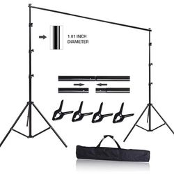 10ft x 8.5ft Adjustable Photography Backdrop Support System Photo Video Studio