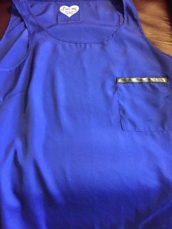 Blue Top sz M-reduced again