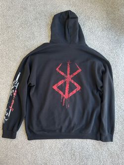 Berserk hoodie black XXL