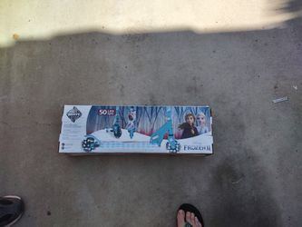 Huffy Disney Frozen II 50LED Foldable Scooter