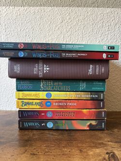 Warriors Bravelands Wings of Fire Disney Peter Barry Pearson Kids Boys Graphic Novels Books