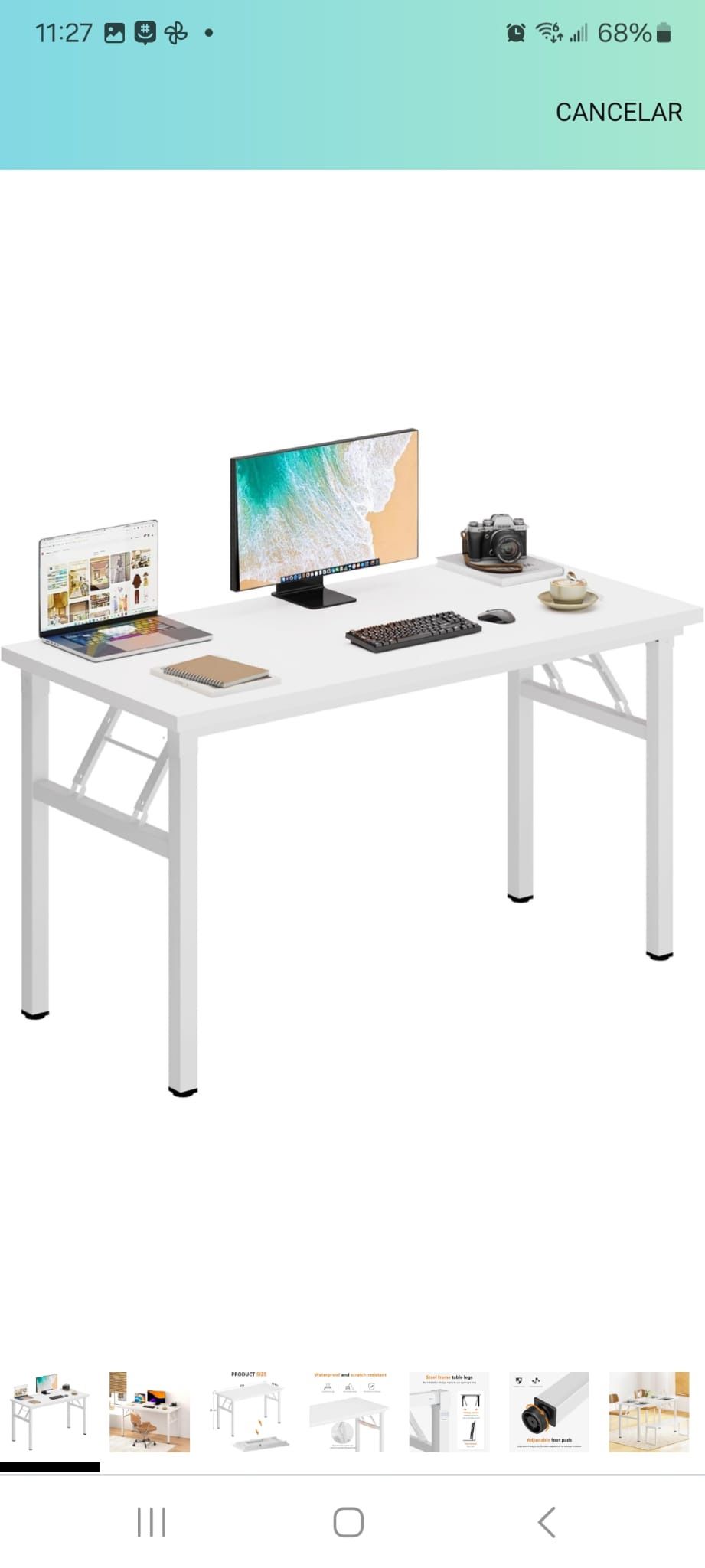 Desk Foldable New In Box $45