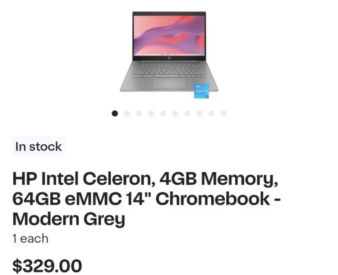 Hp 14 Inch Chromebook