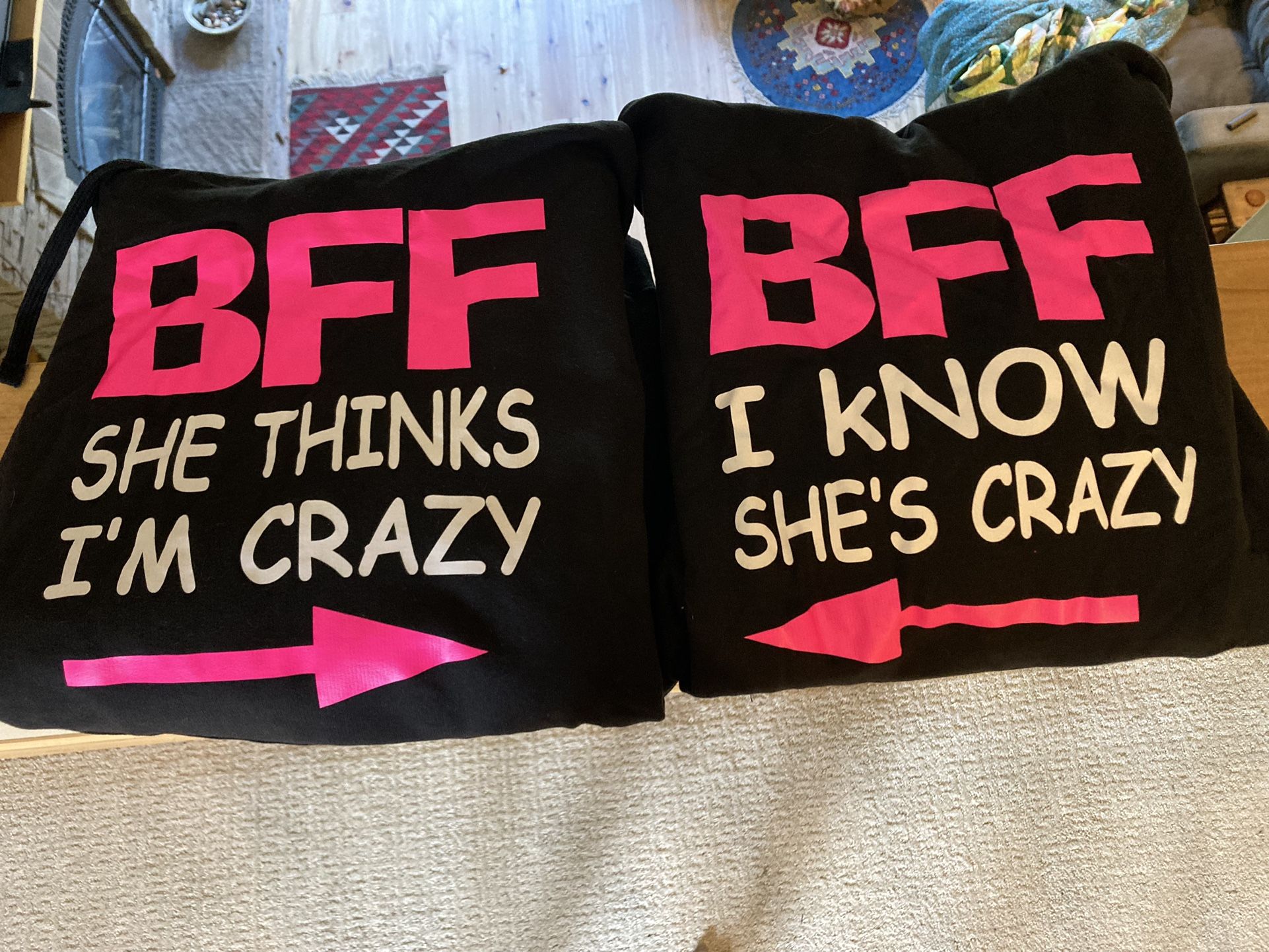 BFF Hoodies - Size Large - New Never Worn