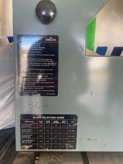 Delta Band Saw