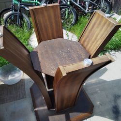 Round Glass Kitchen Table