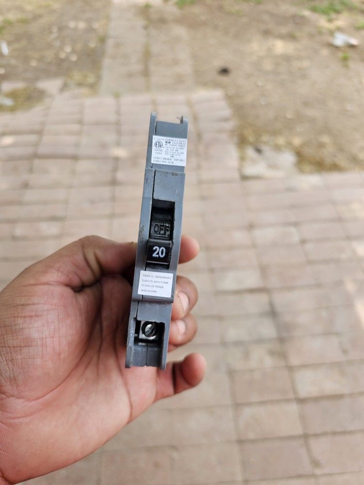 20 Amp Single Pole Breaker breaker