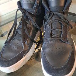 Adidas Mens Entrap Mid Basketball Size 13 Black