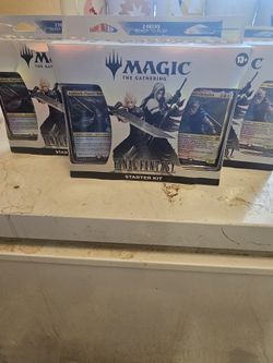 3 Starter Decks Final fantasy Magic 