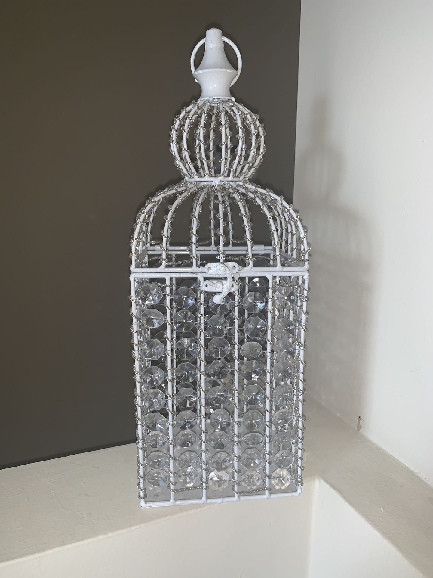 Home Decor - Decorative Jeweled Birdcage