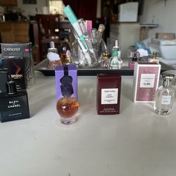 New.  Five high end mini perfumes