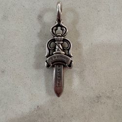 Chrome Hearts Double Dagger Pendant 