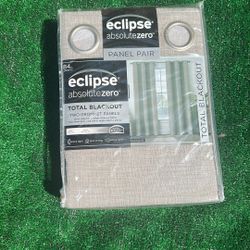 2 Eclipse Total blackout Curtains