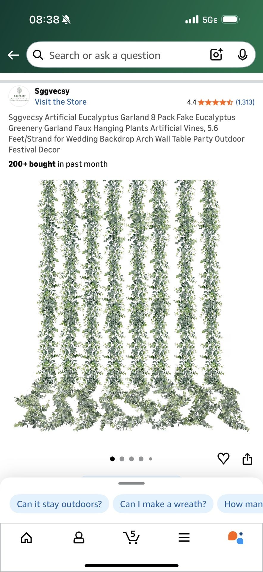 Eucalyptus Garland (24 Available)