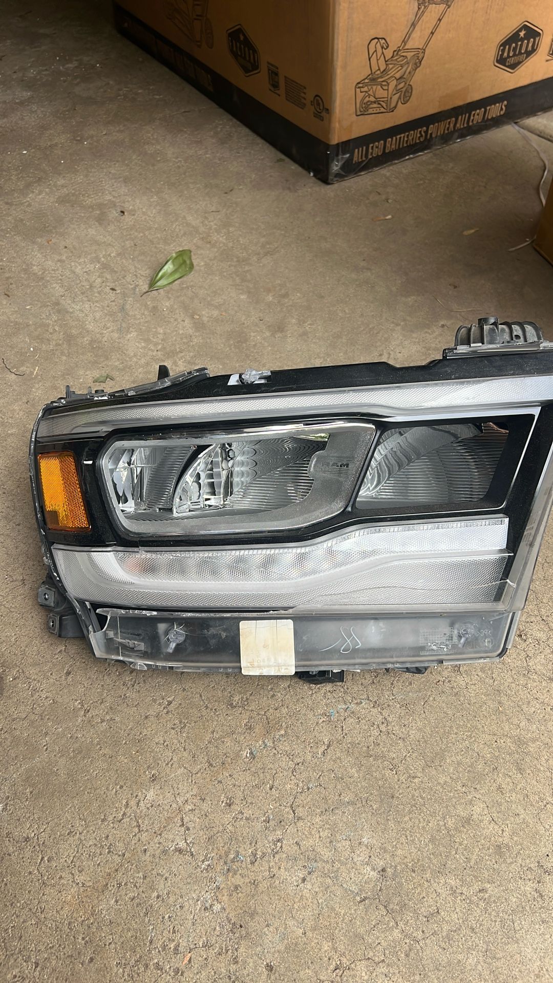 2019 Ram 1500 Headlight Passenger Side