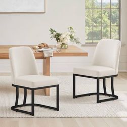 2X dining chairs
