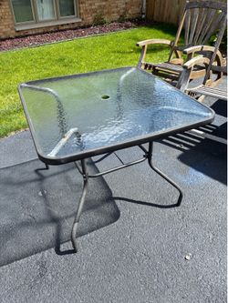 Patio table