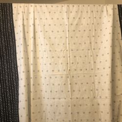Black And White Shower Curtain 