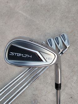 Taylormade Stealth HD 2023 5-PW Iron Set KBS MAX MT85 Steel Regular Flex Right Handed