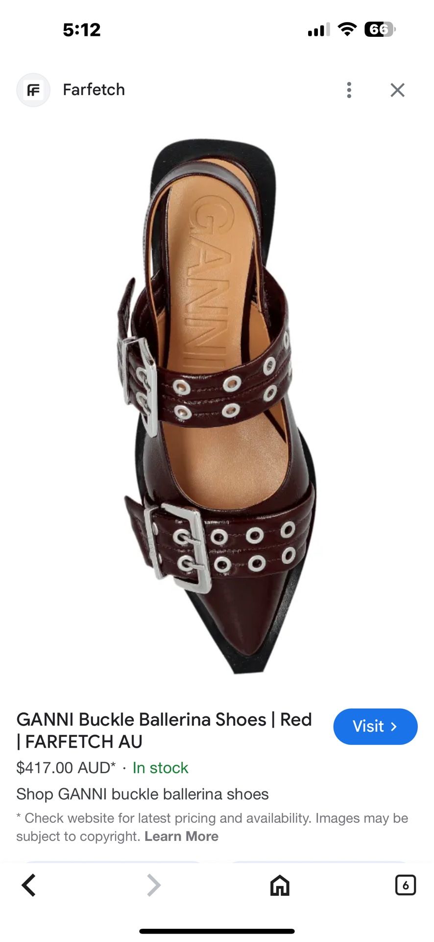 Zapatos. GANNI